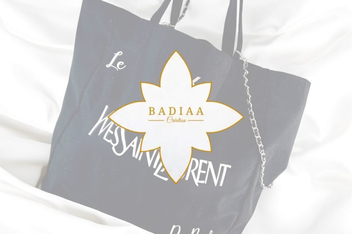Tote bags élégants et raffinés : la signature de Badiaa Creation